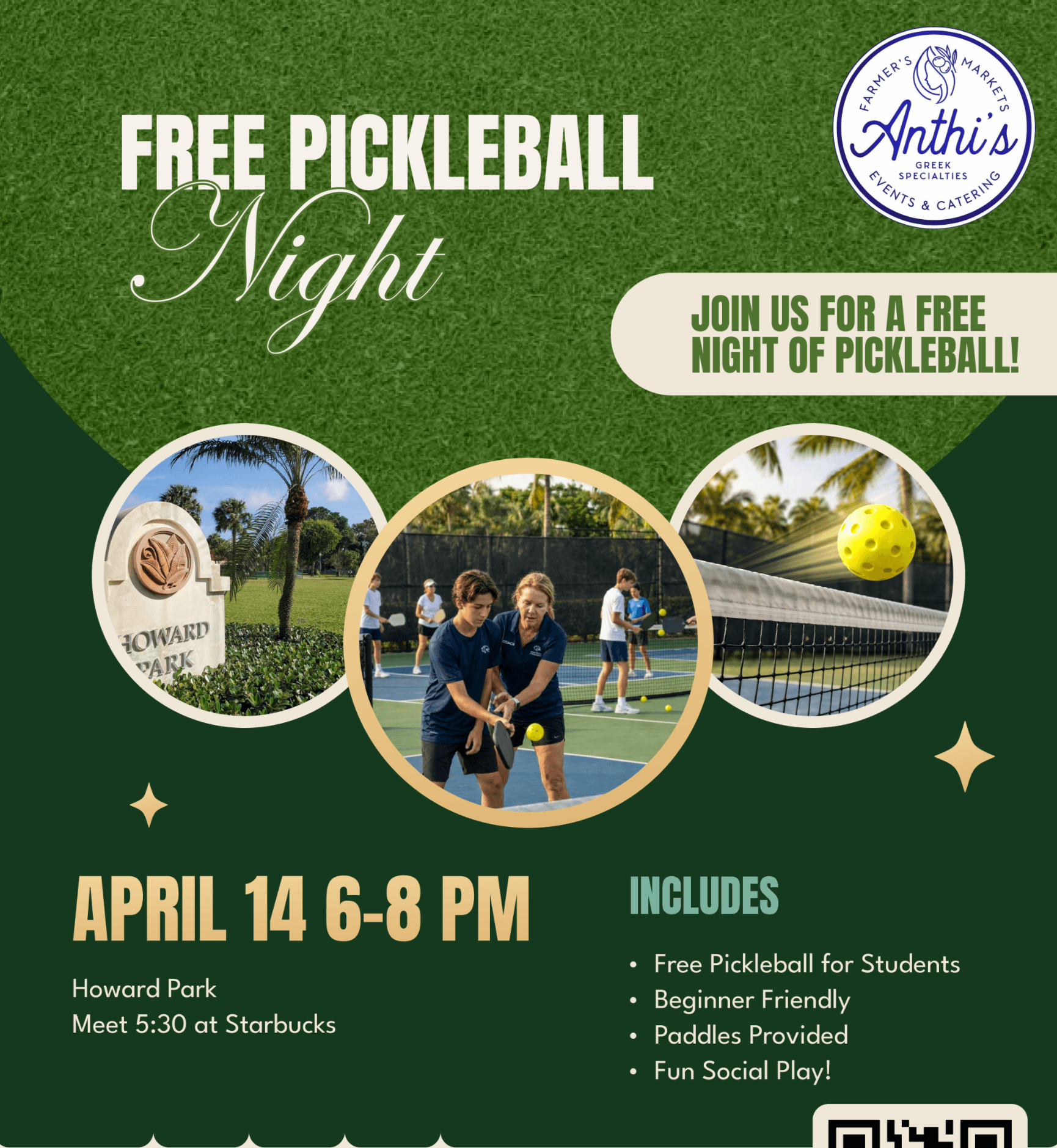 Palm Beach Atlantic University FREE Pickleball Night